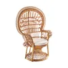 Kobolo Pfauenthron Rattansessel PEACOCK aus Rattan Produktbild-Vorschau 1