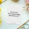 Mr. & Mrs. Panda Ansichtskarte Spruch Shamisen Abenteuer - Produktbild-Vorschau 2