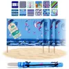Lantigo Paravent de Plage Kite-Surf 4 m Brise-vent pour Voir les images du produit 1