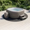Relaxdays Poolunterlage, Ø 4 m Filzmatte, Pool Bodenschutz, Produktbild-Vorschau 2