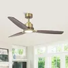 Ventilateur de plafond Parrot Uncle de 142 cm en laiton Voir les images du produit 1