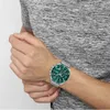 BOSS Chronograph Quarz Uhr für Herren mit Silbernes Produktbild-Vorschau 7