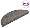 vidaXL Schodišťové rohože, samolepicí, vzhled sisalu, 15 Náhled obrázku produktu 8
