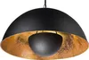 BELIANI Lampa wisząca sufitowa czarno-złota okrągły klosz Podgląd zdjęcia produktu 1