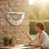 DanDiBo Cadran solaire de jardin en acier inoxydable mural Voir les images du produit 7