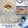ZMH Deckenventilator LED Beleuchtung 6 Gang Produktbild-Vorschau 5