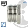 tecuro Reduzierstück Edelstahl V4A (AISI 316), AG x IG 3/4 Produktbild-Vorschau 3