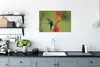 MuchoWow® Poster Vogel - Kolibri - Blumen 90x60 cm - Produktbild-Vorschau 3