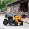 Elektryczny samochód dla dzieci JCB z wywrotką, 12 V (2–6 Podgląd zdjęcia produktu 2