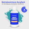Vernice acrilica trasparente 250 ml opaca | Vernice lucida Anteprima dell’immagine prodotto 2
