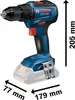 Bosch GSR 18V-55 Akku-Bohrschrauber Produktbild-Vorschau 2