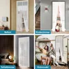 Sekey 90 x 210 cm magnetyczna moskitiera do drzwi Podgląd zdjęcia produktu 8