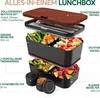Umami Nestable Bento Box, Zestaw pudełek na lunch, Dorosły, Podgląd zdjęcia produktu 2