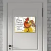Hahn Metallschild XXL in 28x38 cm mit Spruch: Ich krähe Produktbild-Vorschau 6