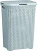 Wäschekorb Rattan grau 60 l Produktbild-Vorschau 3