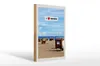 Holzschild Reise 20x30cm Ostsee Strand Küste Sand Produktbild-Vorschau 1