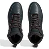 A top-down view of a pair of black Adidas Hoops 3.0 Mid WTR sneakers. Anteprima dell’immagine prodotto