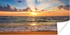 MuchoWow® Poster Strand - Sonnenuntergang - Meer - Wolken - Produktbild-Vorschau 1