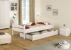 Kieferbett weiß Einzelbett 80x200 Massivholzbett Bettrahmen Produktbild-Vorschau 12