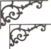 Moritz Regalwinkel 2er-Set Gusseisen - Regalhalter Produktbild-Vorschau 1