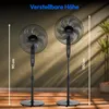 MEDION P21 SF Standventilator mit Fernbedienung (Ventilator Produktbild-Vorschau 3