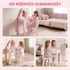 AIYAPLAY Kindermake-up tafel set 2-in-1: een kaptafel en Productafbeelding-voorbeeld 8