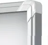 Vitrine d'affichage avec porte rabattable 12x A4 blanc NOBO Voir les images du produit 12