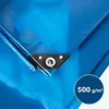 Multifunktionale Abdeckplane 500 g/m² Blau 3 x 3 m Produktbild-Vorschau 5
