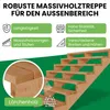 Terrassentreppe aus Lärche Treppe Stufen Wangentreppe Produktbild-Vorschau 2