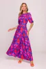 Made of Emotion Maxi abito donna Gahevere I. M858 rosa-navy Anteprima dell’immagine prodotto 5