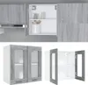 vidaXL Szafka ścienna Lyon Glass Grey Sonoma 60x31x60 cm Podgląd zdjęcia produktu 6