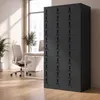 Armoire à casiers avec 33 compartiments Armoire métallique Voir les images du produit 6