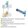 WENKO Bad Dusche Regal Wand Korb Hängen Ablagen ohne bohren Produktbild-Vorschau 2