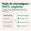 Oméga 3 Vegan Capsules d'huile d'algues – 600 mg de DHA + Voir les images du produit 3