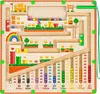 Montessori Spielzeug Magnetspiel Labyrinth ab 2 3 4 5 6 Produktbild-Vorschau 1