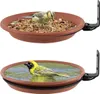 Runde Vogelfutterstation & Vogeltränke 2er Set, 21 cm, Produktbild-Vorschau 1