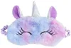 Plüsch-Augenklappe für Kinder, Einhorn-Schlafmaske, Produktbild-Vorschau 1