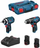 BOSCH Kit 12V B12GSBGDR2bat3a-40 (GSB 12V-15 + GDR 12V-10 + Produktbild-Vorschau 1