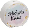 Hochzeit Spardose aus Keramik mit dekorativem Design und Produktbild-Vorschau 1
