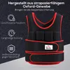 HOMCOM 20 kg Trainingsweste Gewichtsweste einstellbar Produktbild-Vorschau 7
