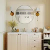 HOMCOM Wandspiegel, 61 x 61 cm, badkamerspiegel met Productafbeelding-voorbeeld 9