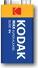 Kodak 9V, Einwegbatterie, 9V, Alkali, 9 V, 2 Stück(e), 570 Produktbild-Vorschau 3