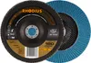 RHODIUS ALPHAline LSZ F2 Fächerschleifscheibe 180 x 22,23 Produktbild-Vorschau 1