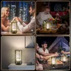 Tragbare Innen-/Außentischlampe aus Metall, kabellose Produktbild-Vorschau 5