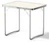 Wiltec Campingtisch klappbar 80x60cm mit weißer Tischplatte Produktbild-Vorschau 1