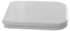 Kerasan WALDORF toiletbril, soft-close, wit/chroom Productafbeelding-voorbeeld 1
