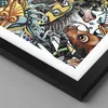 Gerahmtes Poster - Schwarzer Rahmen - Graffiti modern - Produktbild-Vorschau 2