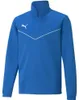 Puma Jungen Teamrise 1/4 Zip Top Jr Sweatshirt, Electric Produktbild-Vorschau 3