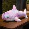 Hai Regenbogen Kuscheltier Glitzer - 30 cm Plüschtier Produktbild-Vorschau 2
