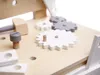 Dřevěná dílna s nářadím na stole DIY set Náhled obrázku produktu 6